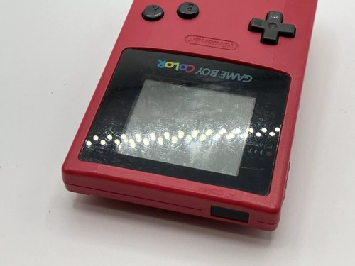 Nintendo Gameboy Color Red Console Only Region Free 0000 - Picture 6 of 7