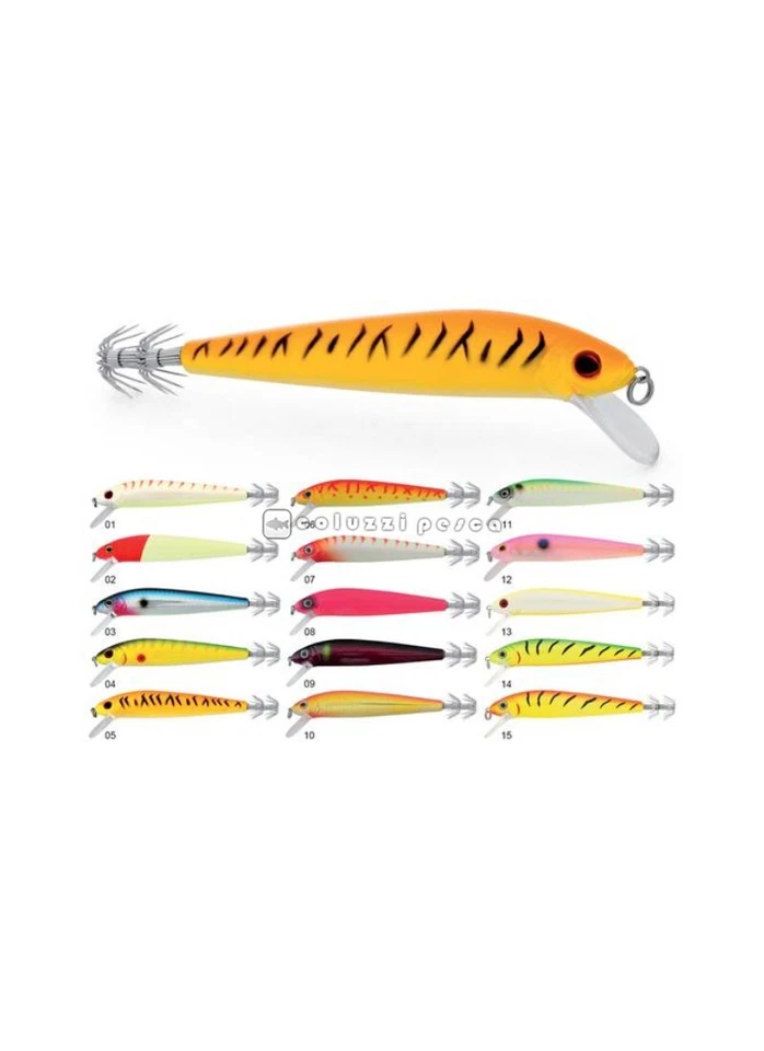 TOTANARA TUBERTINI SEIKA DRAGON SQUID 105 MM 12 G PESCA CALAMARO SEPPIA TRAINA