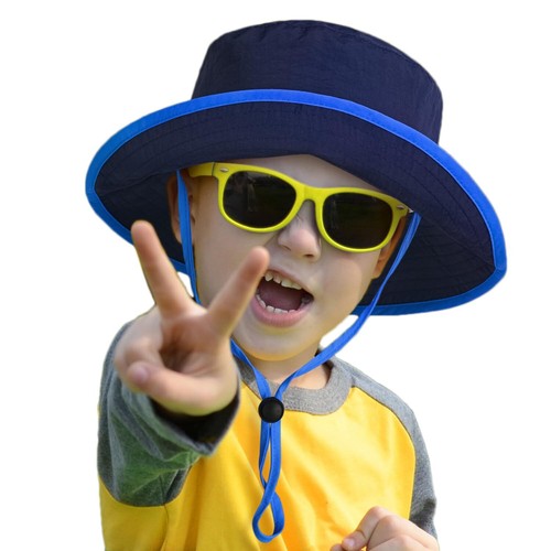 Baby Toddler Waterproof Quick-Drying Sun HatKids Summer Wide Brim Bucket Hat ...