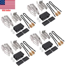 4 Universal Range Burner Receptacle Block Kit Stove 330031 5303935058 WB17T10006