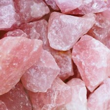 EPIC GEMS- 300 Ct- 1pc Rose Quartz Crystal Collection Rough Mineral Healing Rock