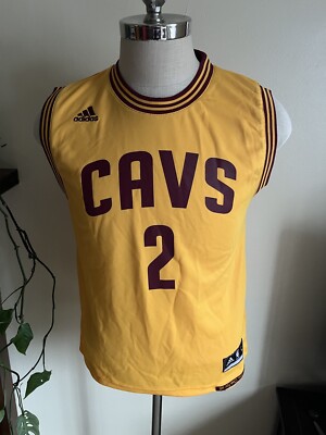 Adidas Cleveland Cavaliers Cavs Kyrie Irving Kids Jersey NBA Size