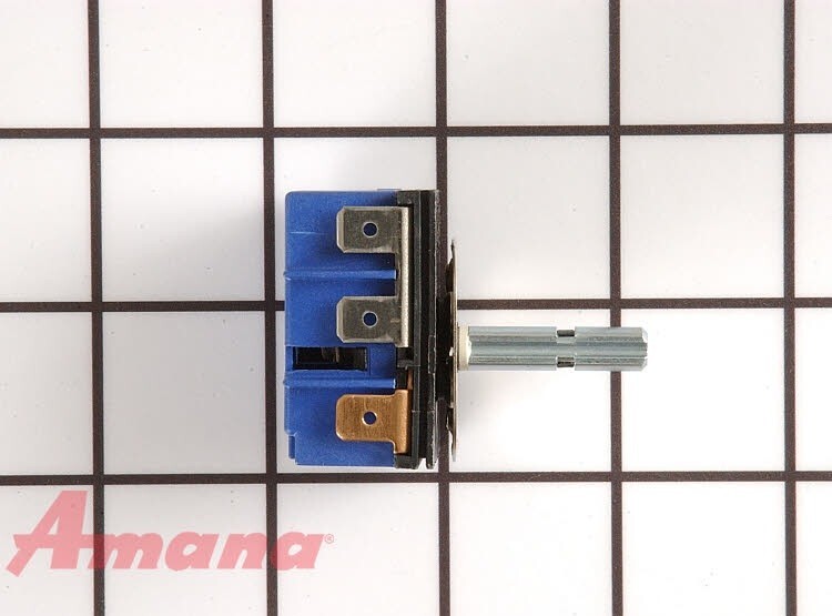 Whirlpool W11129442 Genuine OEM Range Triple Surface Element Control Switch Replacement Part - Replaces W10437097