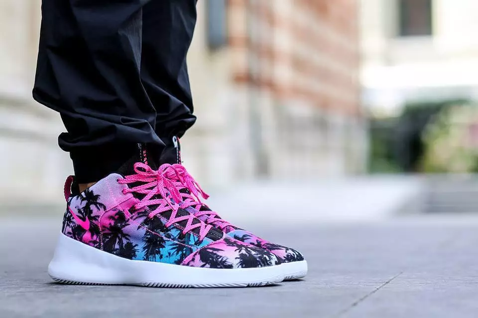 Nike Hyperfr3sh QS Blue Lagoon/Pink Palm Trees 808781-400 Size US 7.5 | eBay