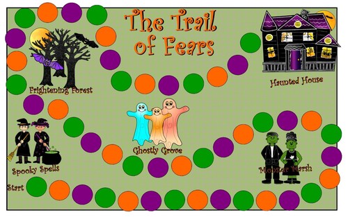 The Trail of Fears CBT Counseling Game, Play Therapy for Anxiety and Phobias - Picture 4 of 10