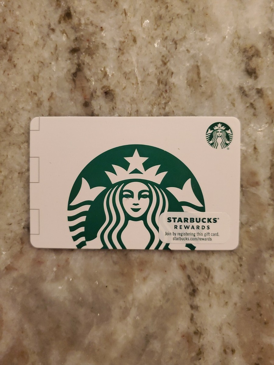 2022 Starbucks Gift Card Green Siren Mermaid Unused Pin Intact No