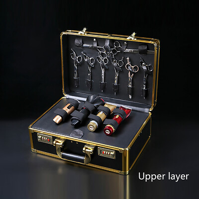 Portable Barber Carrying Case Styling Tools Accessories Travel Storage Case Box