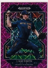 2022 PRIZMS PINK VELOCITY RC LIAM SIMON SAN FRANCISCO GIANTS PRIZM ROOKIE #-357