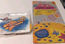 McDonald's/YOUNG ASTRONAUTS, SATELLITE DISH, Happy Meal Toy Bag - MINT