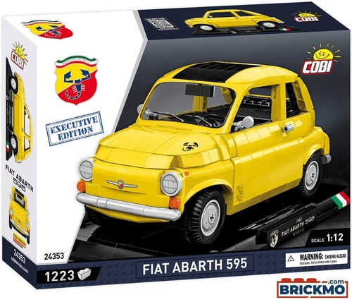 Cobi Cars Executive Edition 1965 Fiat 500 Abarth 24353