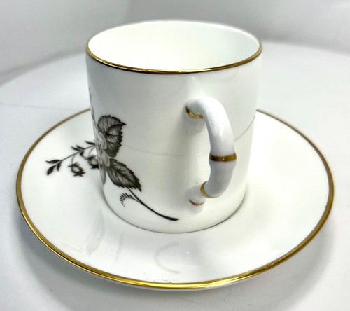 Mint Royal Worcester Pattern Z 2654 Demitasse Cup and Saucer Bone China - Picture 4 of 13