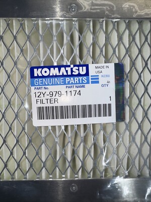 New Komatsu  Air Filter 12Y-979-1174 for Dozer D39PX-22 D31EX-22 D37PX-22