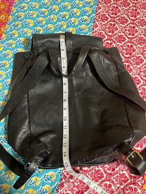 Madewell Transport Rucksack Classic Black Leather Backpack The Transport Rucksack | Madewell main image 4