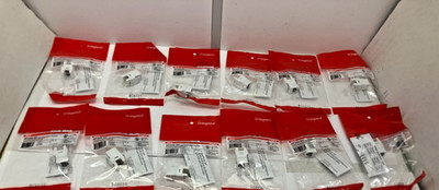 (12)  Legrand On-Q White Cat 6 Keystone Jack Insert RJ45 Network Data  WP3460-WH