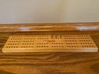 Vintage Coca Cola 4625CC Milton Bradley 1940'S Wooden Cribbage Board with Pegs