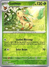 Leafeon 011/167 Uncommon Twilight Masquerade Pokemon Reverse Holo Near Mint