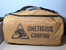 ONETIGRIS SUPRANUBIS Camping Cot, Height Adjustable with Cot Leg Extenders