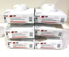 6 PACK Halo 78P 6 in. White Recessed Ceiling Light Trim with Adjustable Eyeball