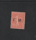 1929.YVERT OVERLOAD POSTAGE STAMP No. 6 50 c. red new**