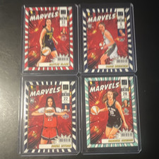 Panini 2024 WNBA Prizm Net Marvels Insert 4-Card Lot Clark,  Bueckers, Citron