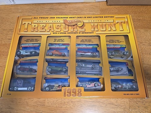 1998 Hot Wheels Treasure Hunt Set - Series IV - 1 of 5000 RARE Stand-up Scooter