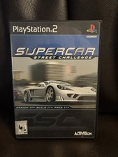 Supercar Street Challenge - Sony PlayStation 2 PS2 Black Label Mint Disc!!