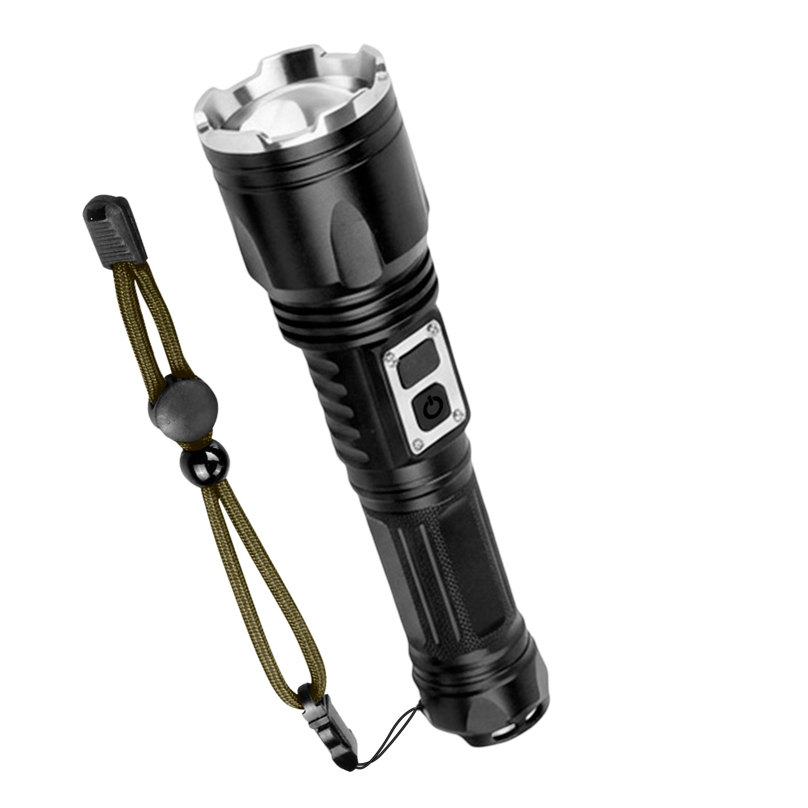 Lampe torche LED 15W Avizar rechargeable portable avec batterie et trois modes lumineux