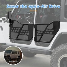 4x Steel Tube Half Doors 2x Mirrors For 2007-2018 Jeep Wrangler Jk Jku 4 Door 4x Steel Tube Half Doors 2x Mirrors For 2007-2018 Jeep Wrangler Jk Jku 4 Door