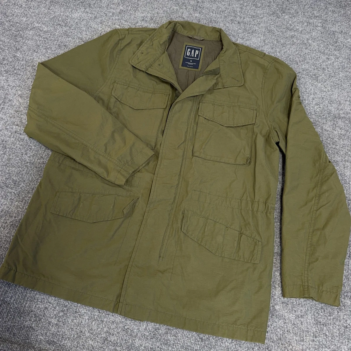 Gap Military Jacket Solid Coats, Jackets & Vests for Men for Sale