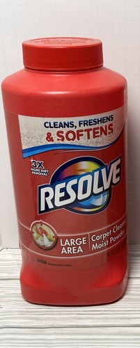 Resolve Deep Clean Powder Large Area Carpet Cleaner 18 Oz Discontinued HTF