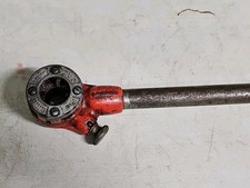 Vintage Ridgid 00-R Ratcheting Pipe Threader with 3/4" Die