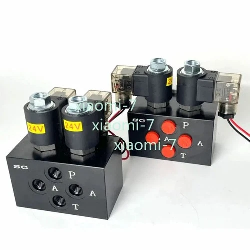 12V 24V Excavator Electronically controlled Hydraulic Two-way Solenoid Valve