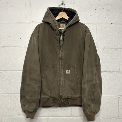 Vintage Carhartt Quilted Ripstop Active Jacket “Coffee Brown