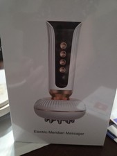 Electric Meridian Massager Cordless Heated Vibrating Pain Relief New Sealed