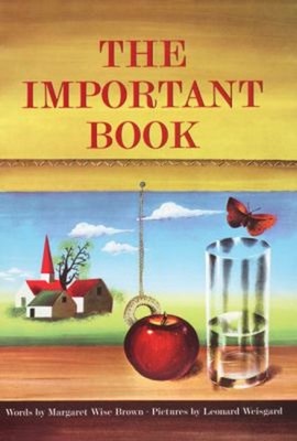 The Important Book Hardcover Margaret Wise Brown