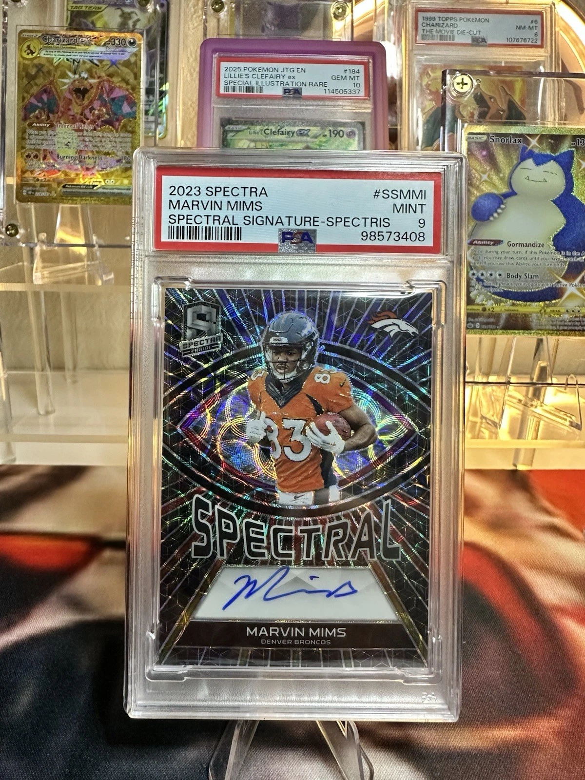 Marvin Mims Panini Spectra Spectral Signatures #SSMMI Spectris