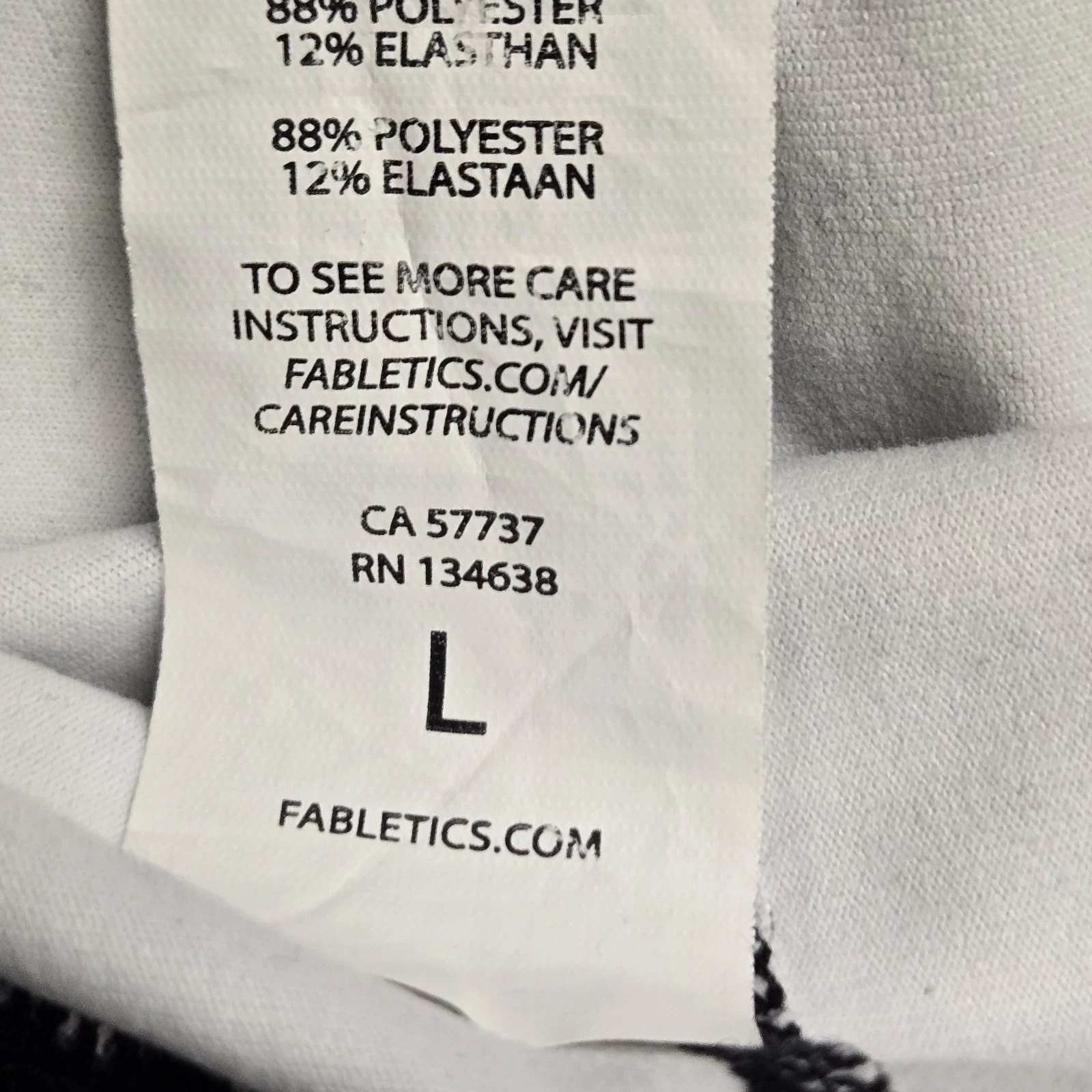 fabletics caspia define powerhold mid-rise static leggings