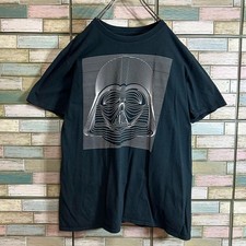 Star Wars Darth Vader Short Sleeve T-Shirt Navy Size L Vintage Excellent Used