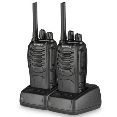 2 Pack Long Range Walkie Talkies Rechargeable 2 Way PMR Radio Portable Radios