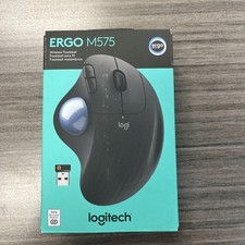 Logitech Ergo M575 Wireless Trackball Mouse Bluetooth and USB 910-005869