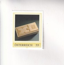 AUSTRIA STAMP PM Pen KLOSTERNEUBURG Ivory Box St. LEOPOLD PF