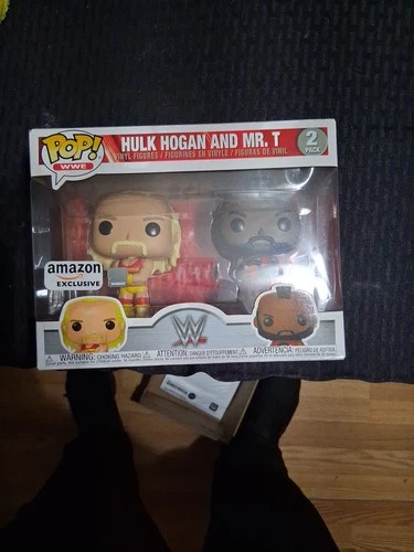 Funko Pop! Vinyl: WWE - Hulk Hogan & Mr. T - 2 Pack - Amazon (AM) (Exclusive)