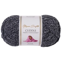 Cuddle Super Chunky Chenille Garn Charcoalfarben, 100 G KnäUel, 60 M, Flausch...