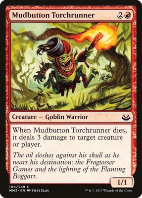 Mudbutton Torchrunner | #104 | MM3 | MTG | Regular | LP