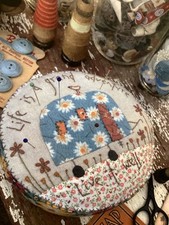 PATTERN RV Pincushion Life is an Adventure Pin Keep NEW Hatched and Patched