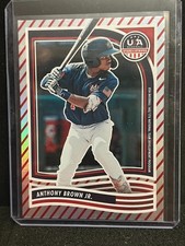 Anthony Brown Jr. 2024 USA Baseball Stars & Stripes - Stripes Parallel - #188