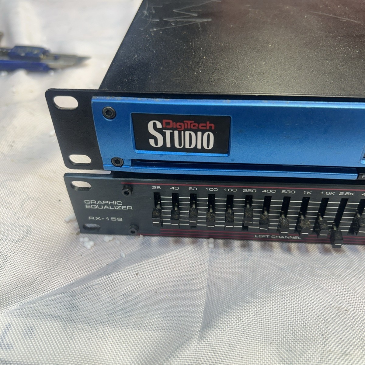 Fully Working Digitech Studio S100 & Ross Graphic Equalizer RX–15S