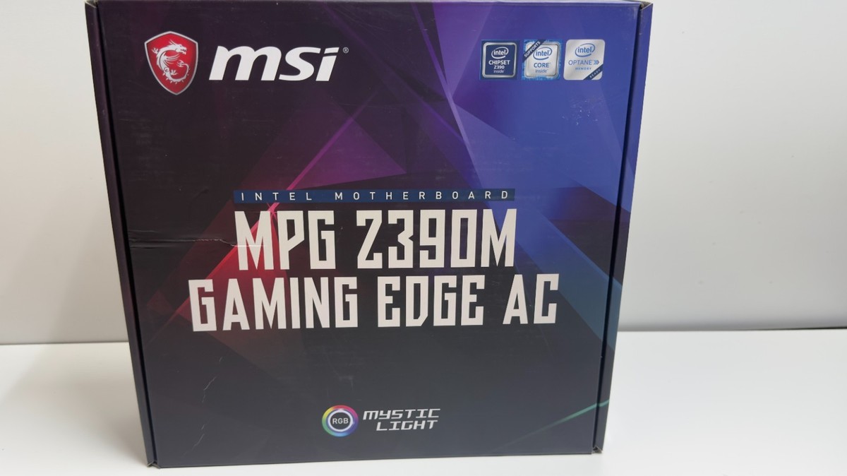 MSI MPG Z390 GAMING EDGE AC LGA 1151 Intel Motherboard for