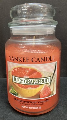 Yankee Candle Juicy Grapefruit Large Candle 22oz Retired