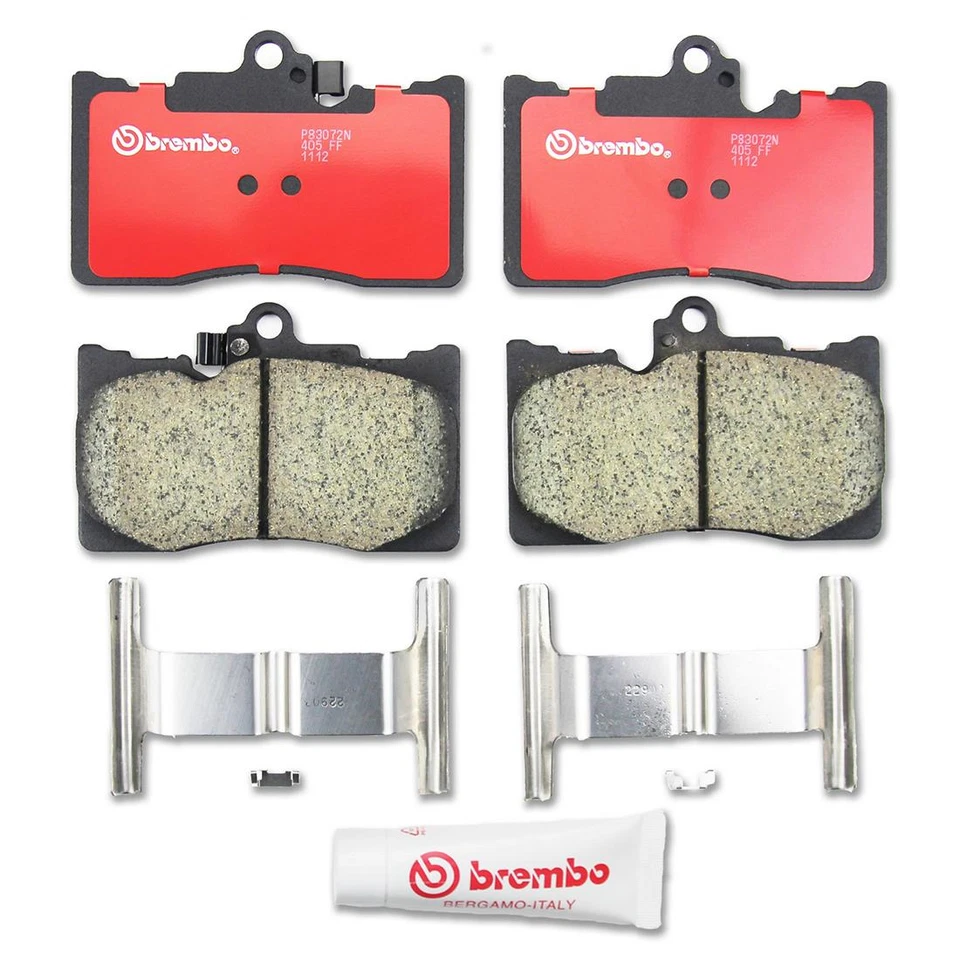 Juego de pastillas de freno delanteras y traseras Brembo Brembo para Lexus GS350 GS430 GS450h IS350 Foto 2 de 4
